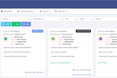 Crm Ekran Görseli - 1